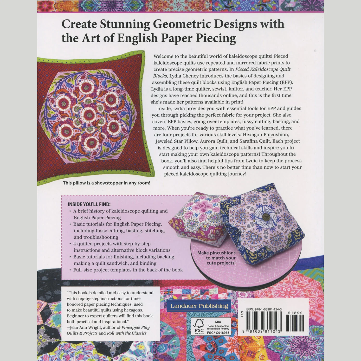 Pieced Kaleidoscope Quilt Blocks Book - Image 2