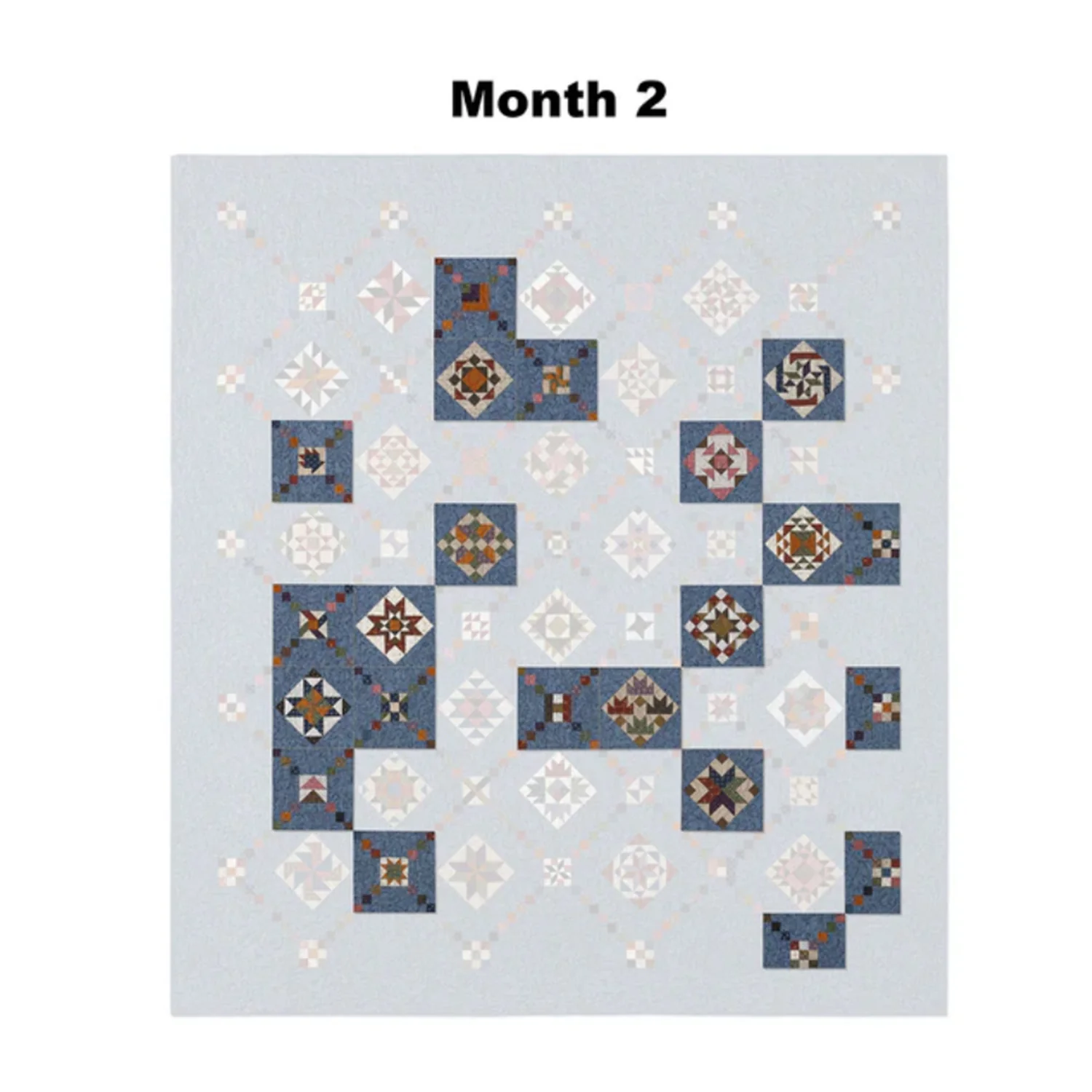 Piecemakers Sampler Block of the Month - Complete Kit - Image 3