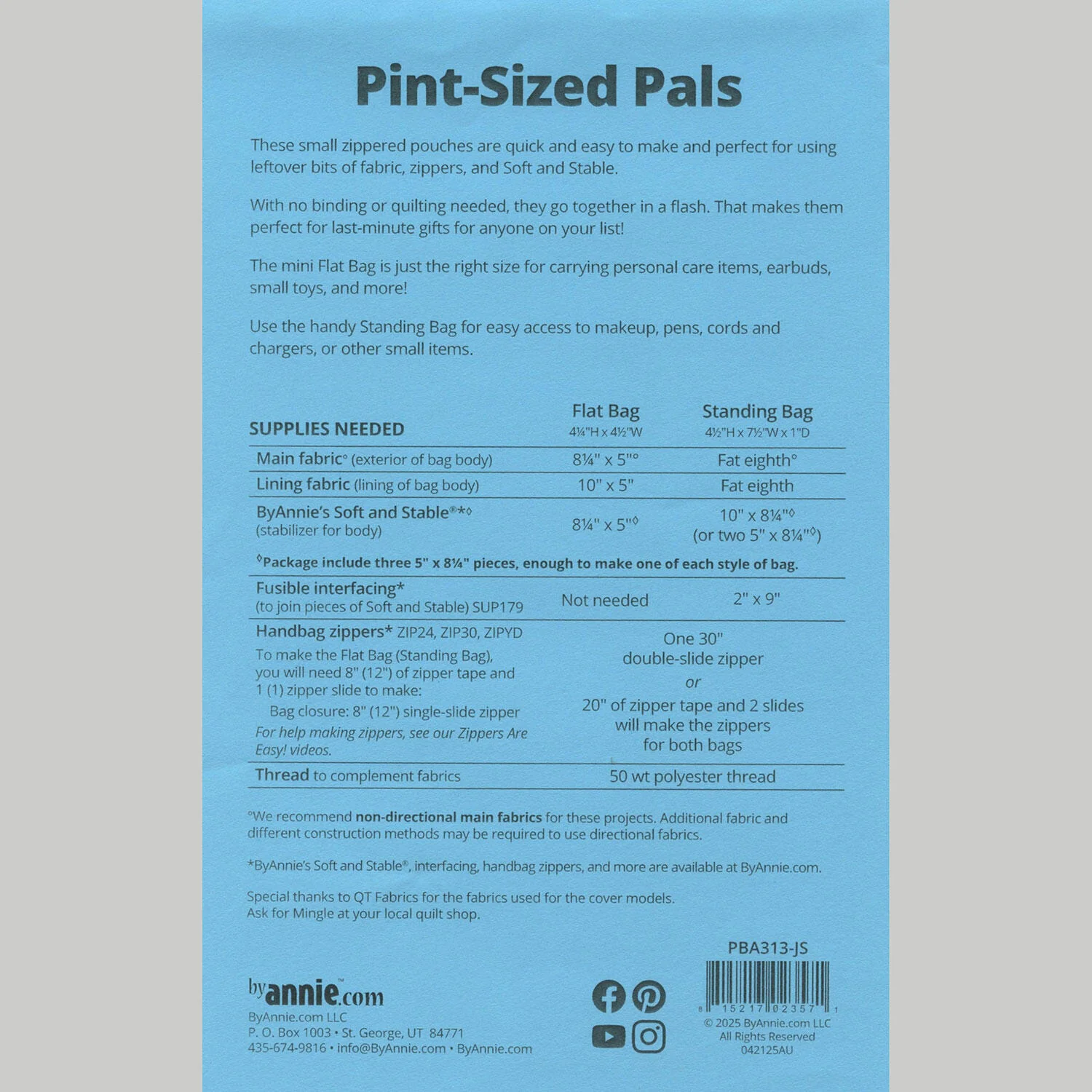 Pint-Sized Pals Bag Pattern - Image 2