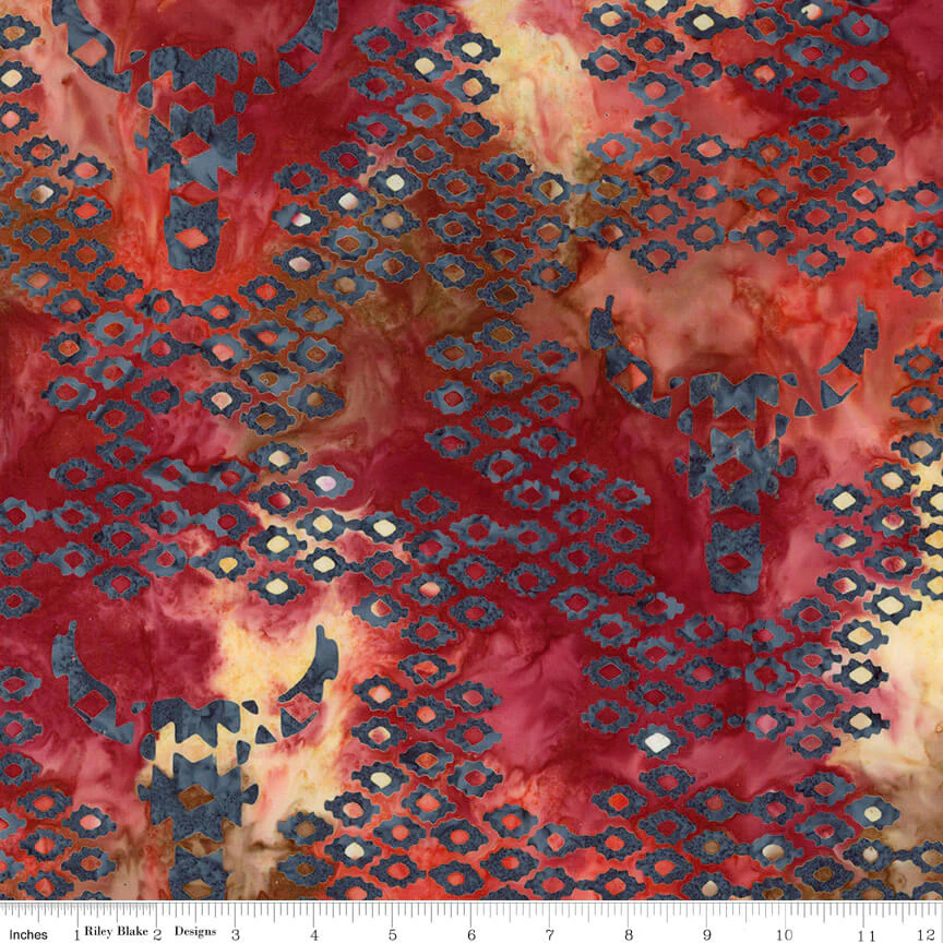 Places You'll Go - Western Reflections Batiks - Autumn Leaves