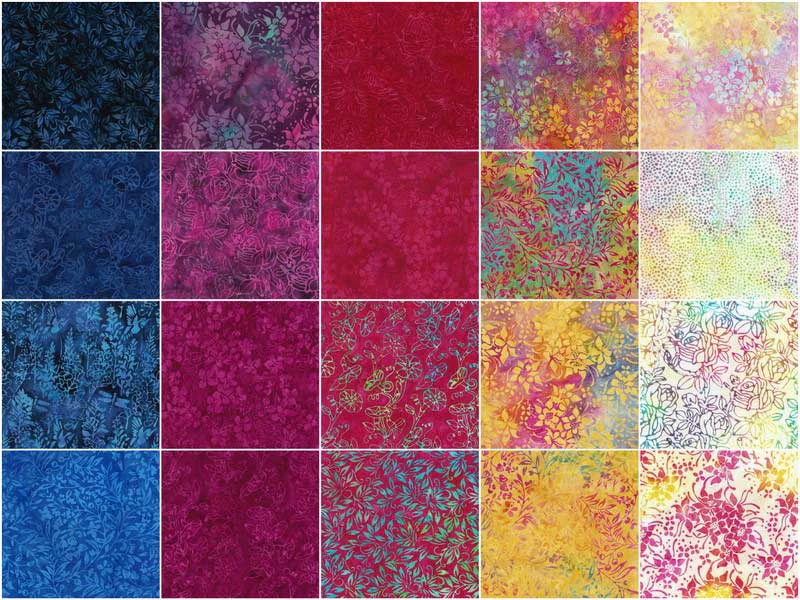 Playful Posies Batiks Favorites Stacks - Image 3