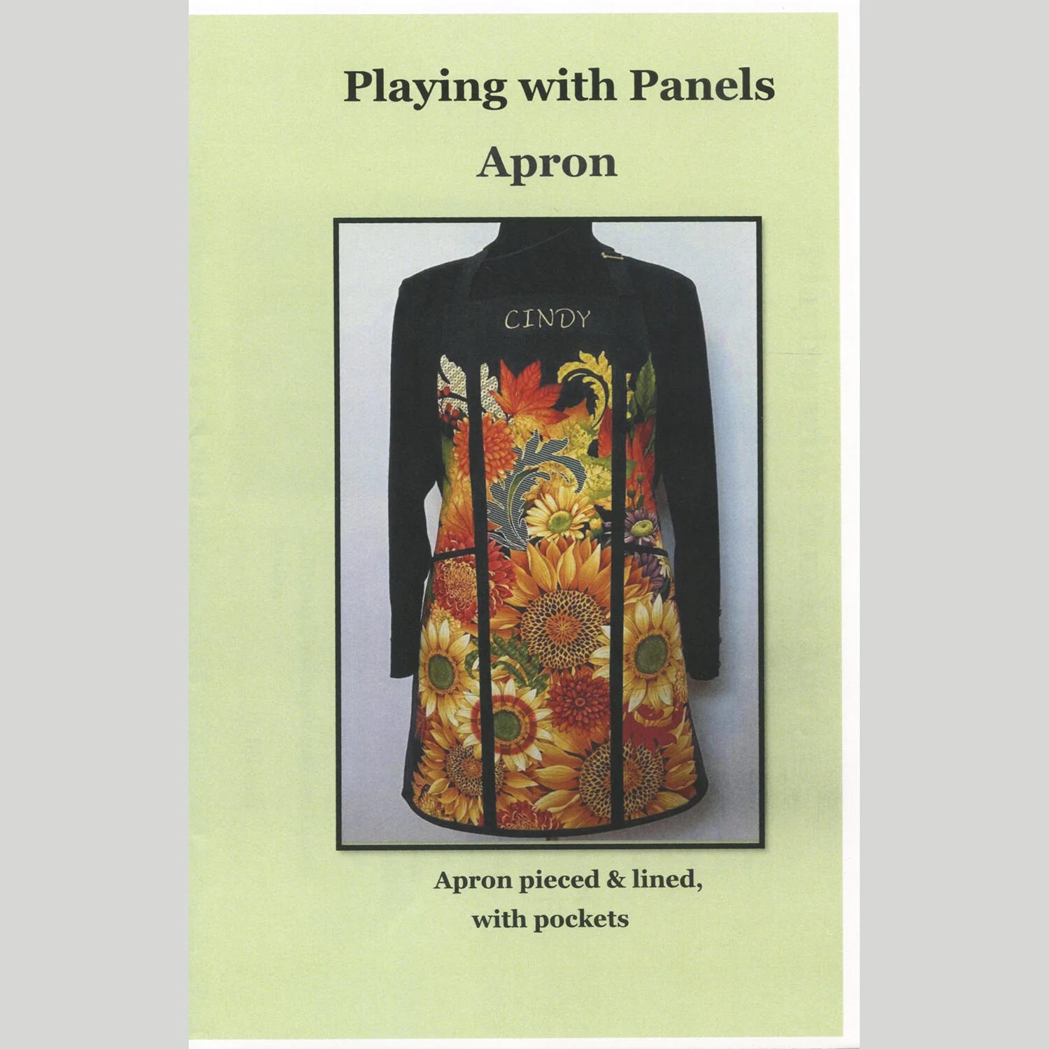 Playing with Panels Apron Pattern