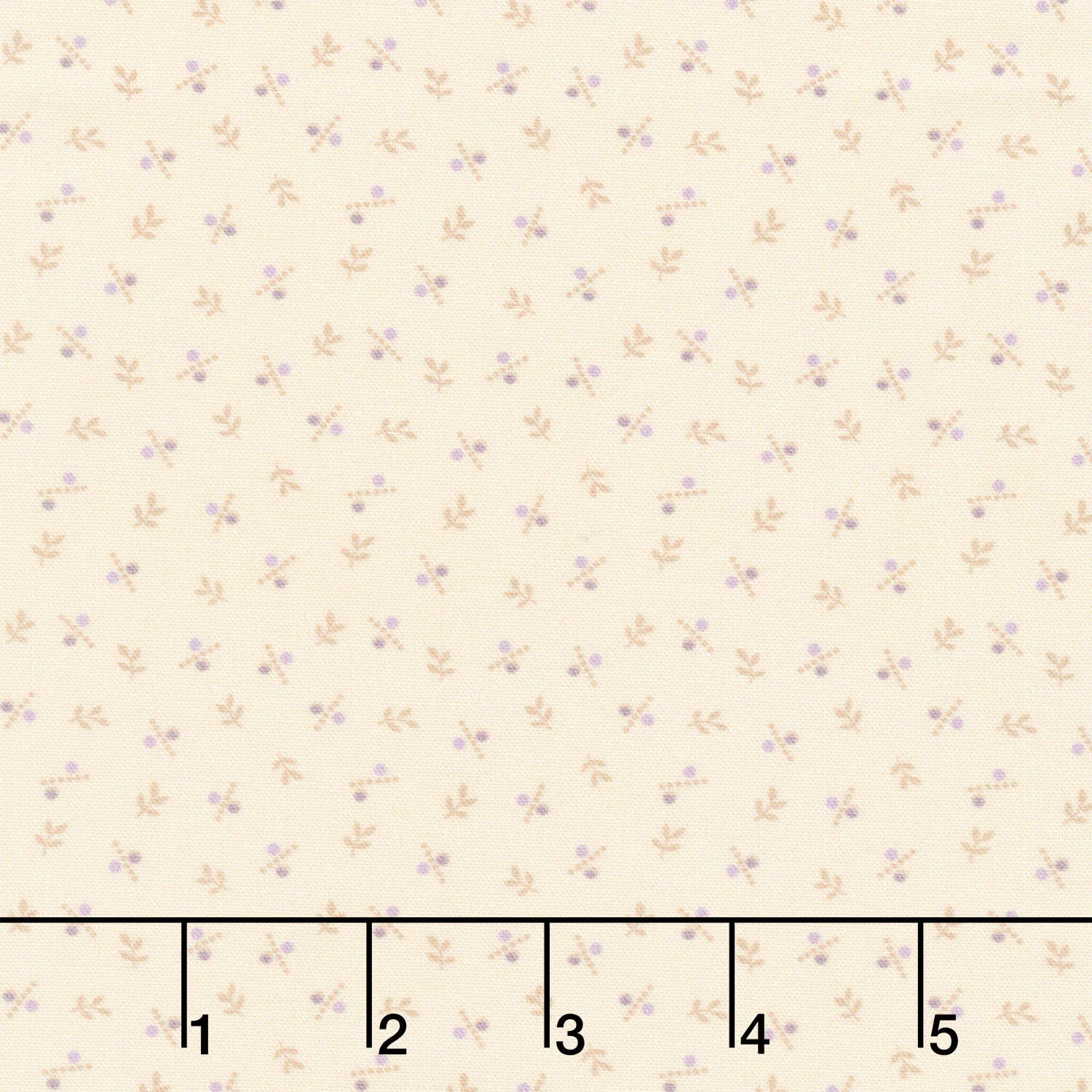 Plumberry Farm - Tossed Plums Cream Yardage