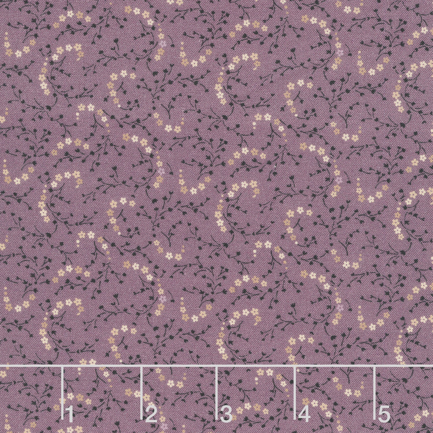 Plumberry III - Plum Posey Purple Yardage