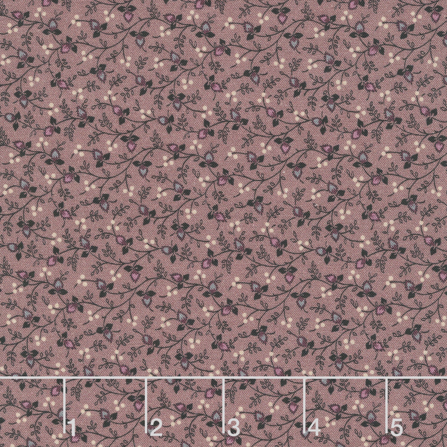 Plumberry III - Vintage Vine Mauve Yardage