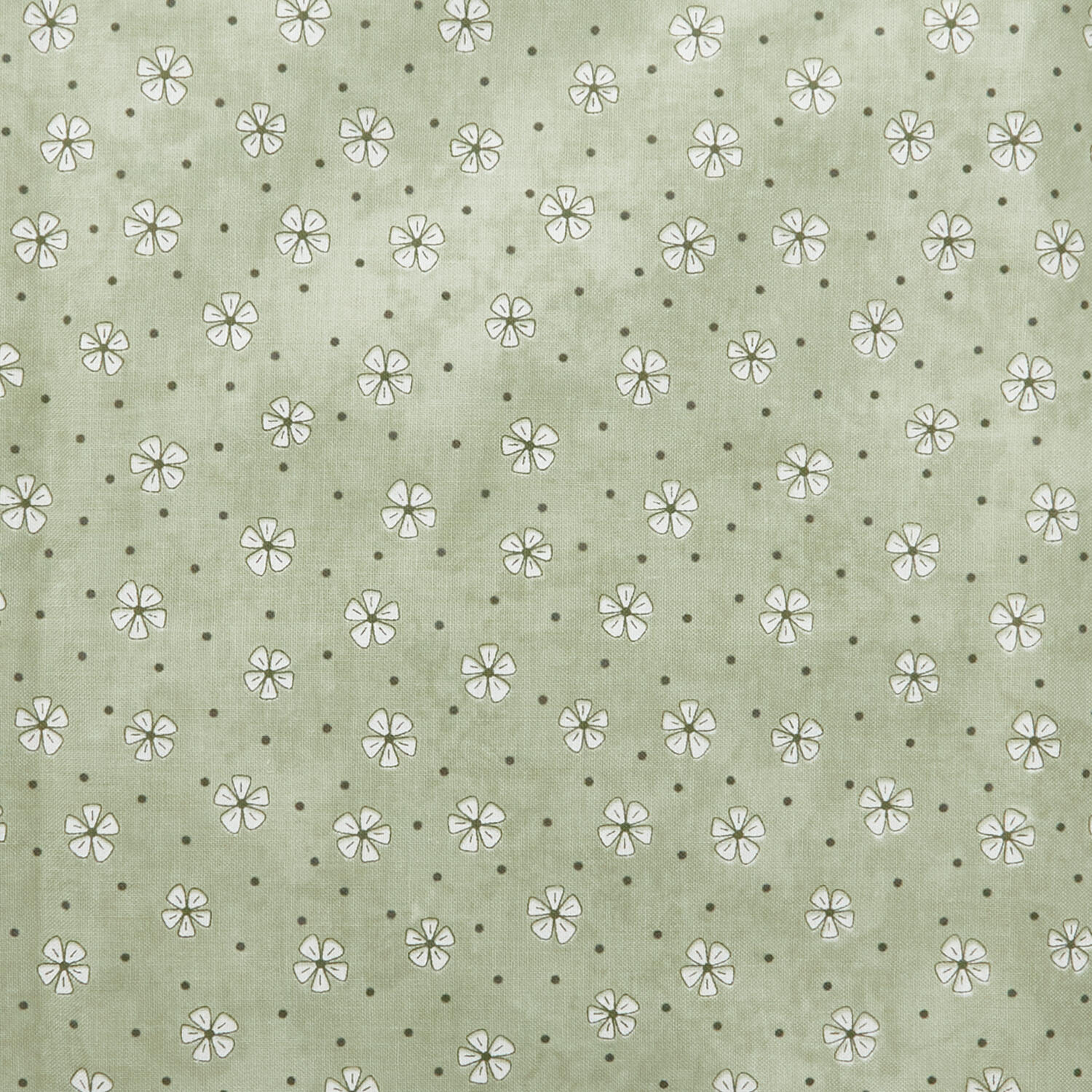 Pocket Full Of Posies - Posies Tossed Green 2 Yard Cut - Image 2