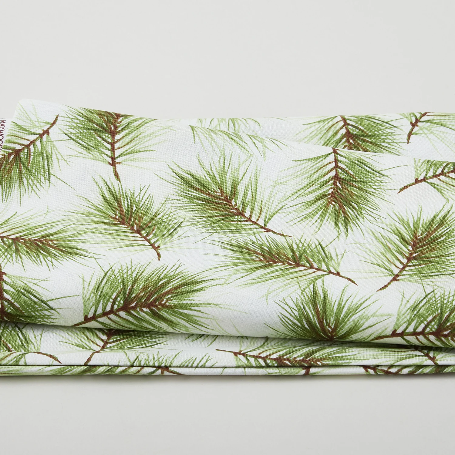 Poinsettia & Pine Favorites - Pine Cream 2 Yard Cut