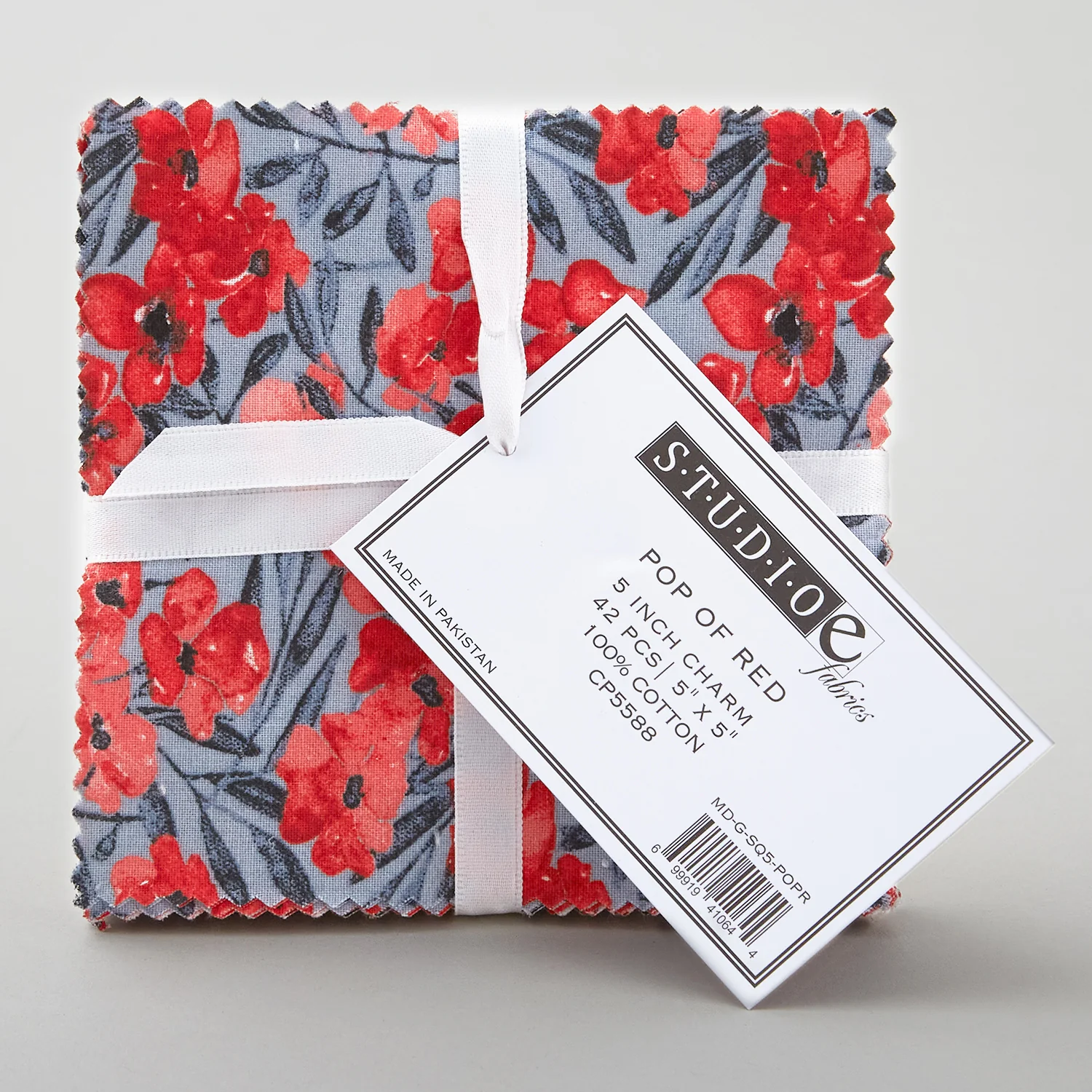 Pop of Red Favorites 5" Squares - Image 2