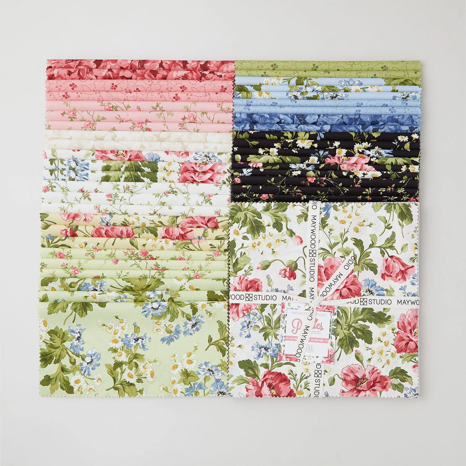 Poppies Favorites 10" Squares