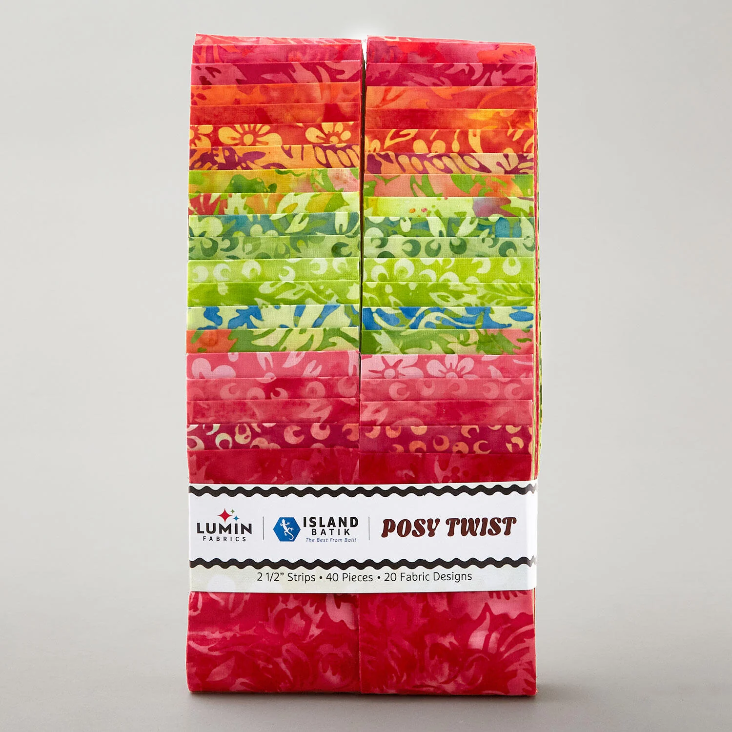 Posy Twist Batiks Strips - Image 2