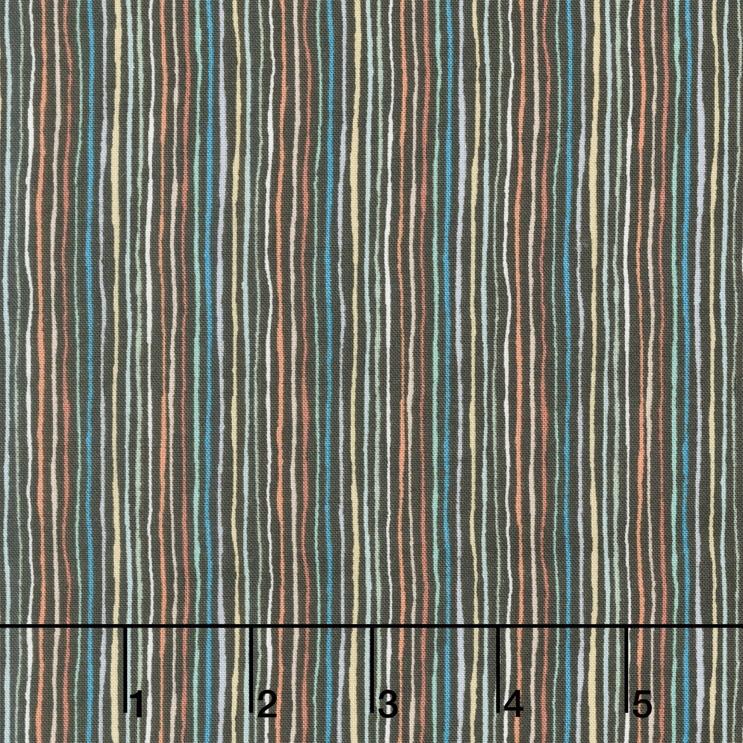Prehistoric - Stripe Brown Yardage