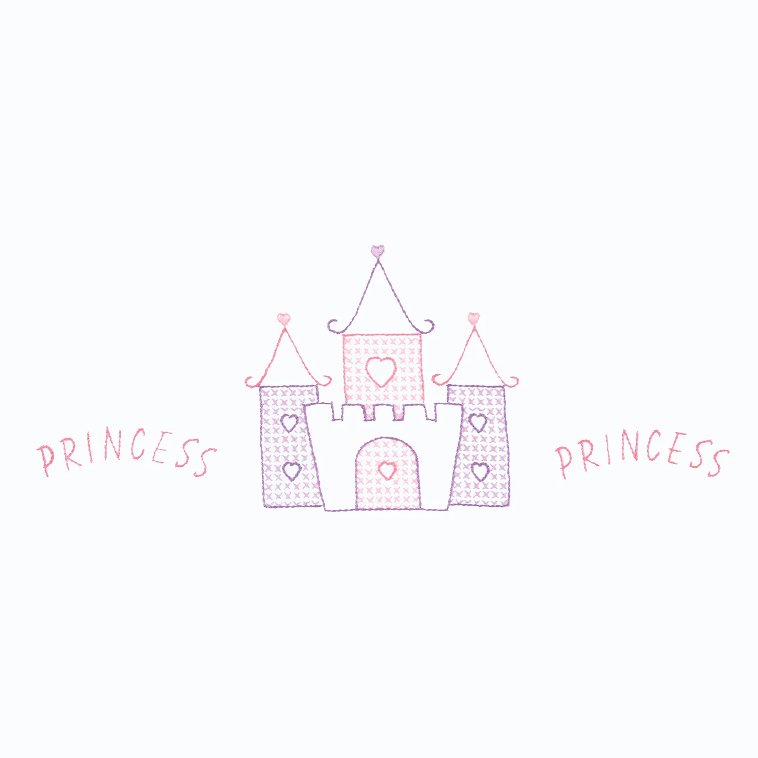 Princess Embroidery Child Pillowcase - Image 2