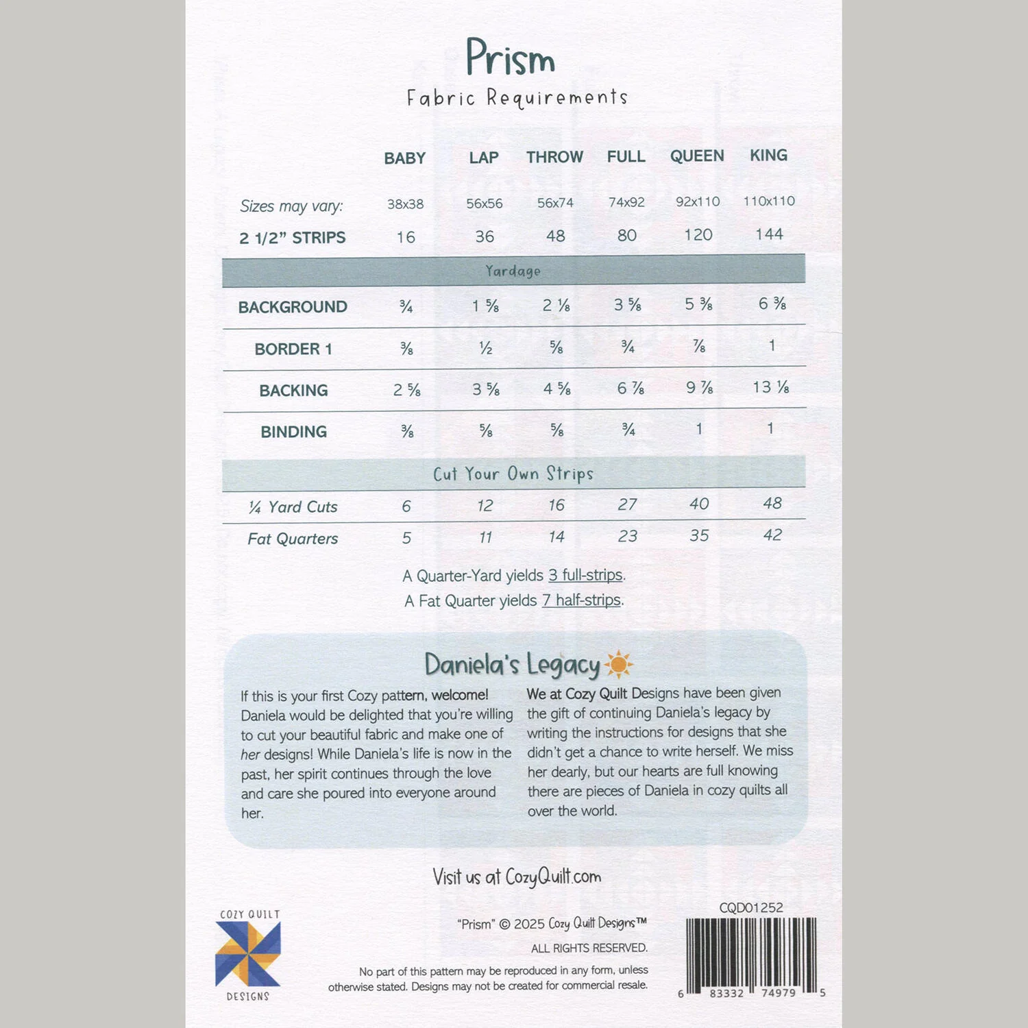 Prism Quilt Pattern - Image 2