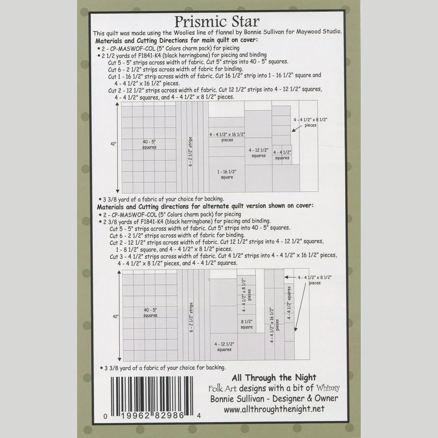 Prismic Star Quilt Pattern - Image 2