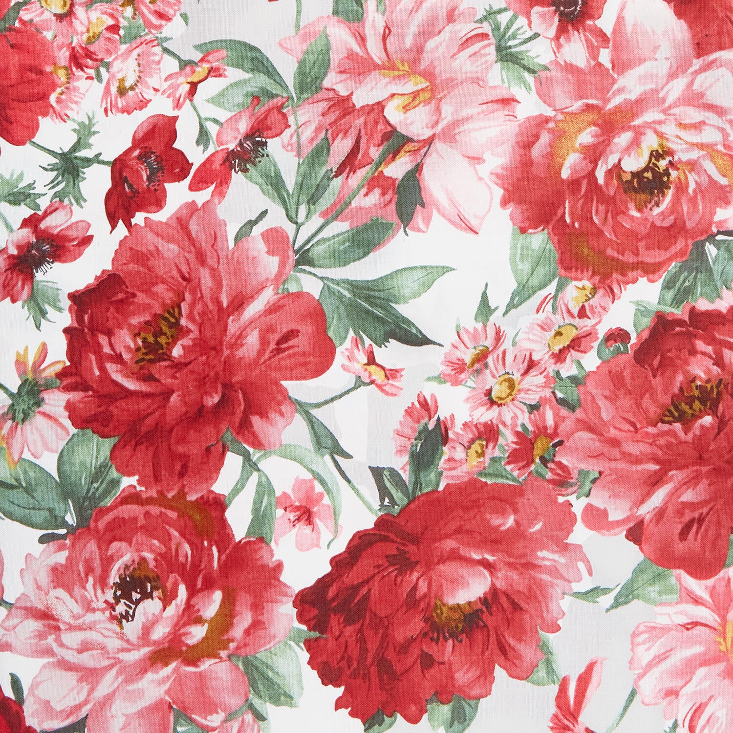 Prose Favorites - Focal Floral White 2 Yard Cut - Image 2