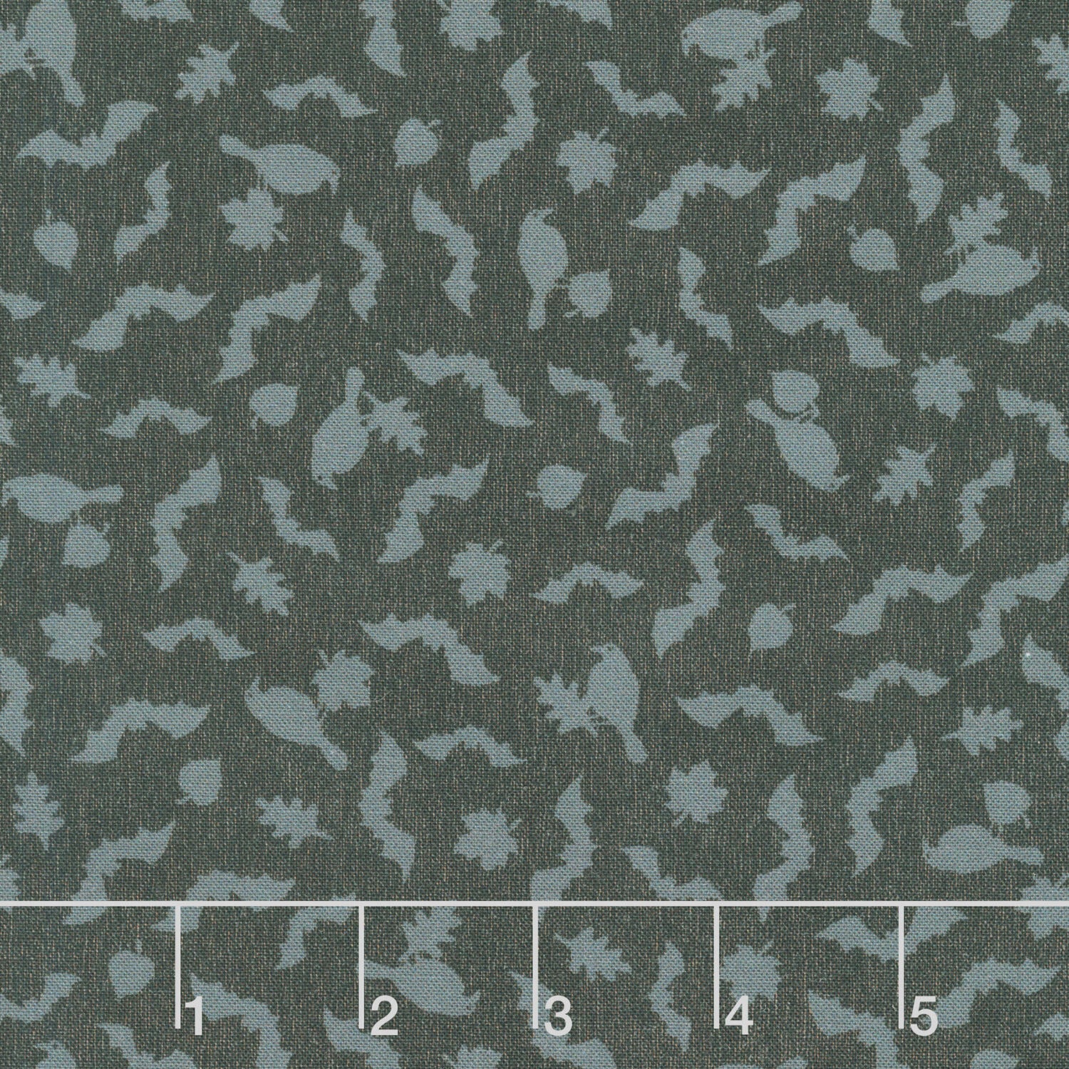 Pumpkin Grove - Bats And Crows Black Yardage