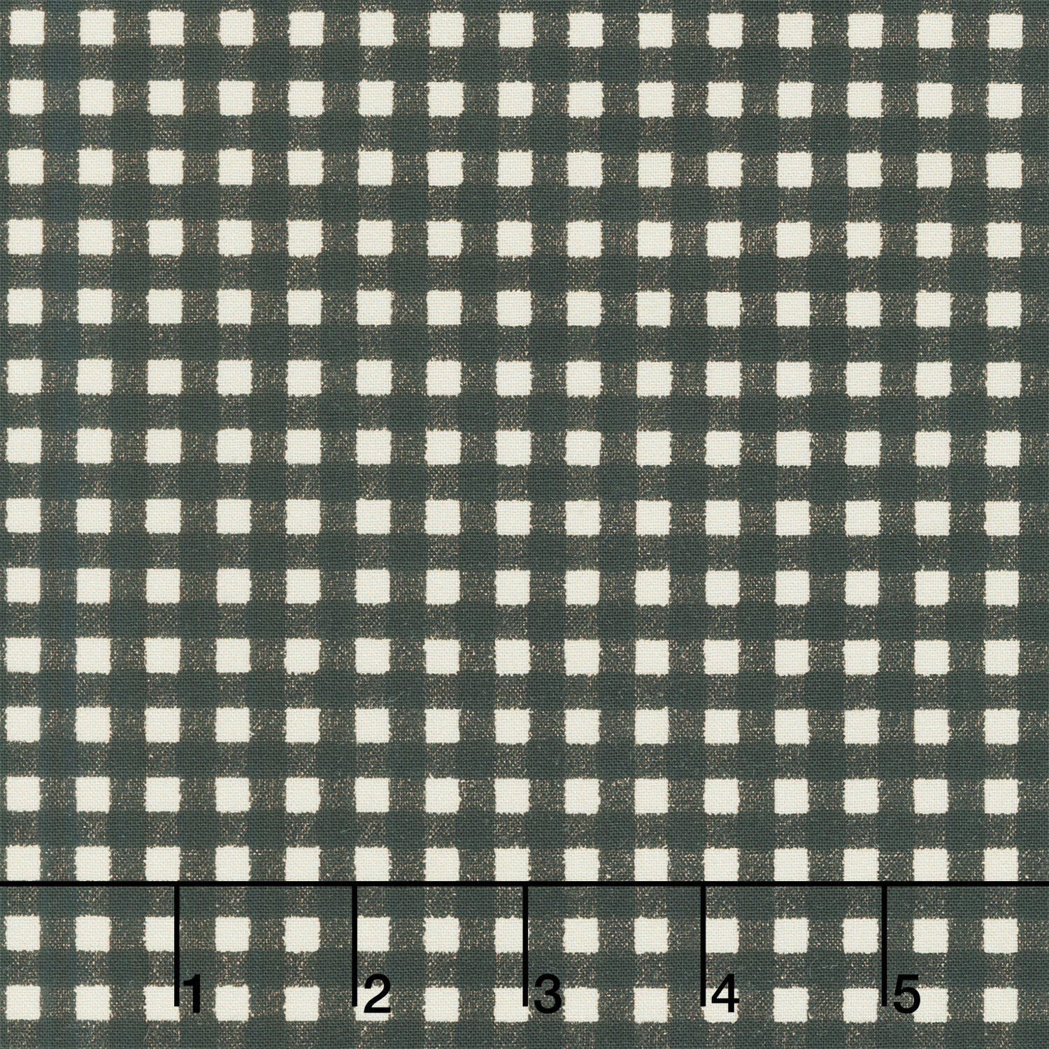 Pumpkin Grove - Gingham Black Yardage