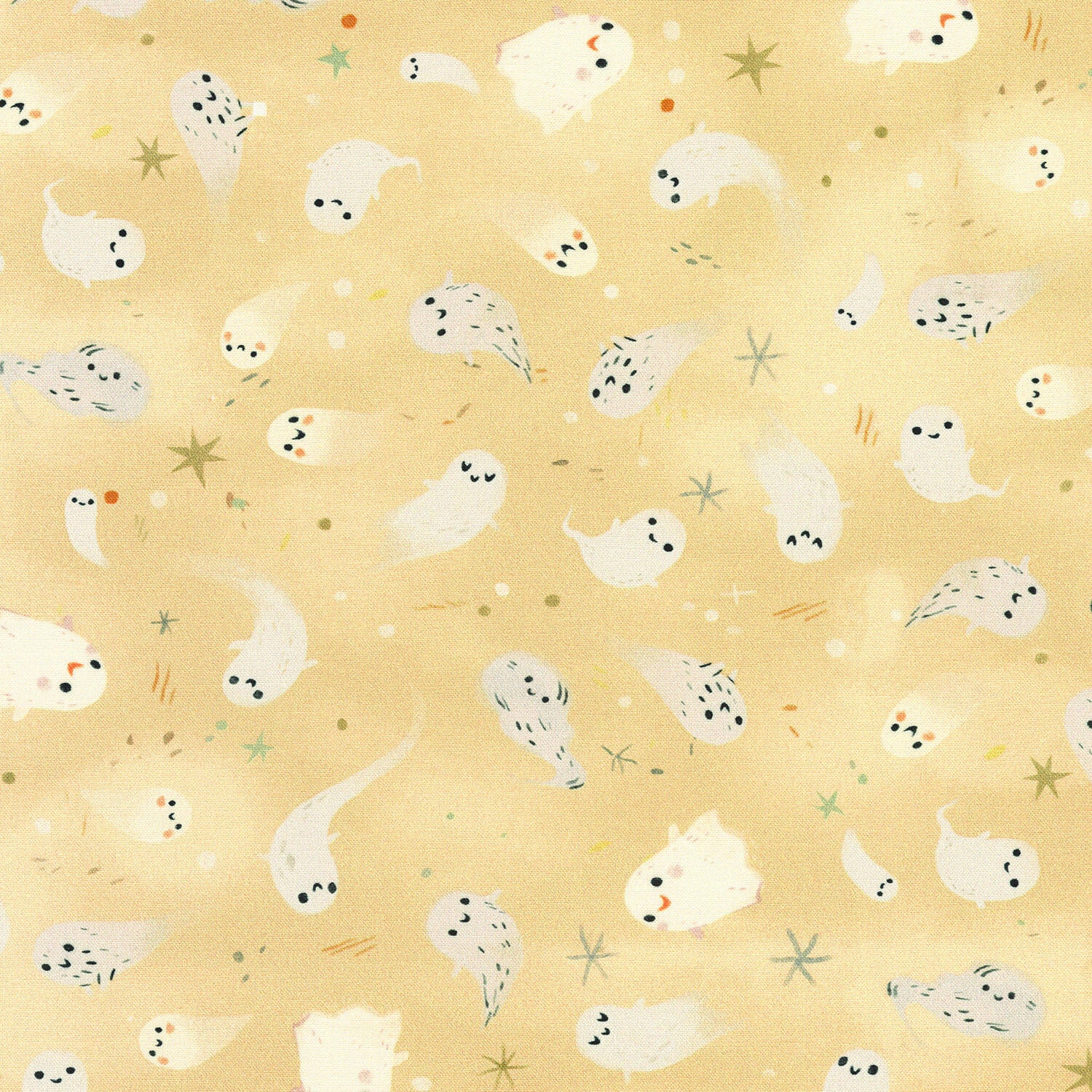 Pumpkin Pals - Ghosts Cider Yardage