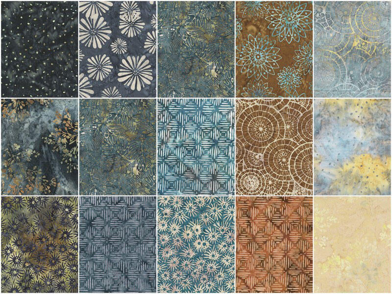 Quentin Batiks 2 1/2" Strips - Image 3