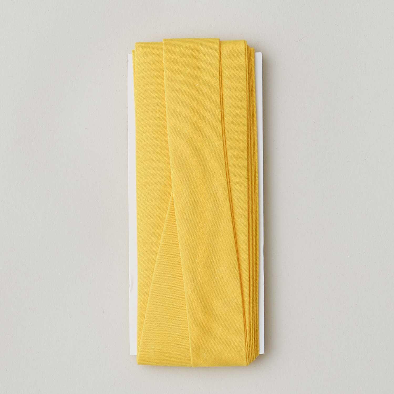 Wrights Quilt Binding Double Fold Bias Tape - Yellow