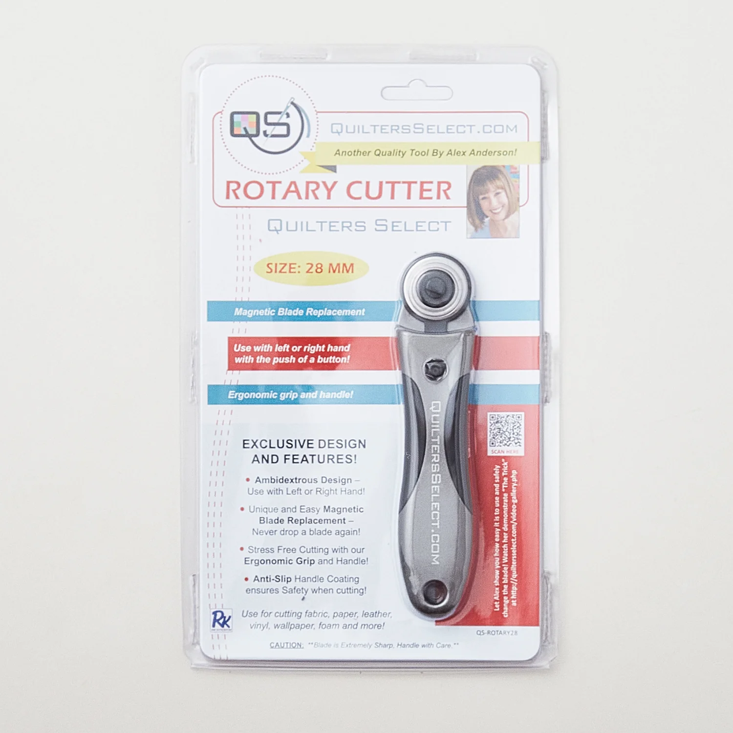 Quilters Select Rotary Cutter 28mm - Image 4