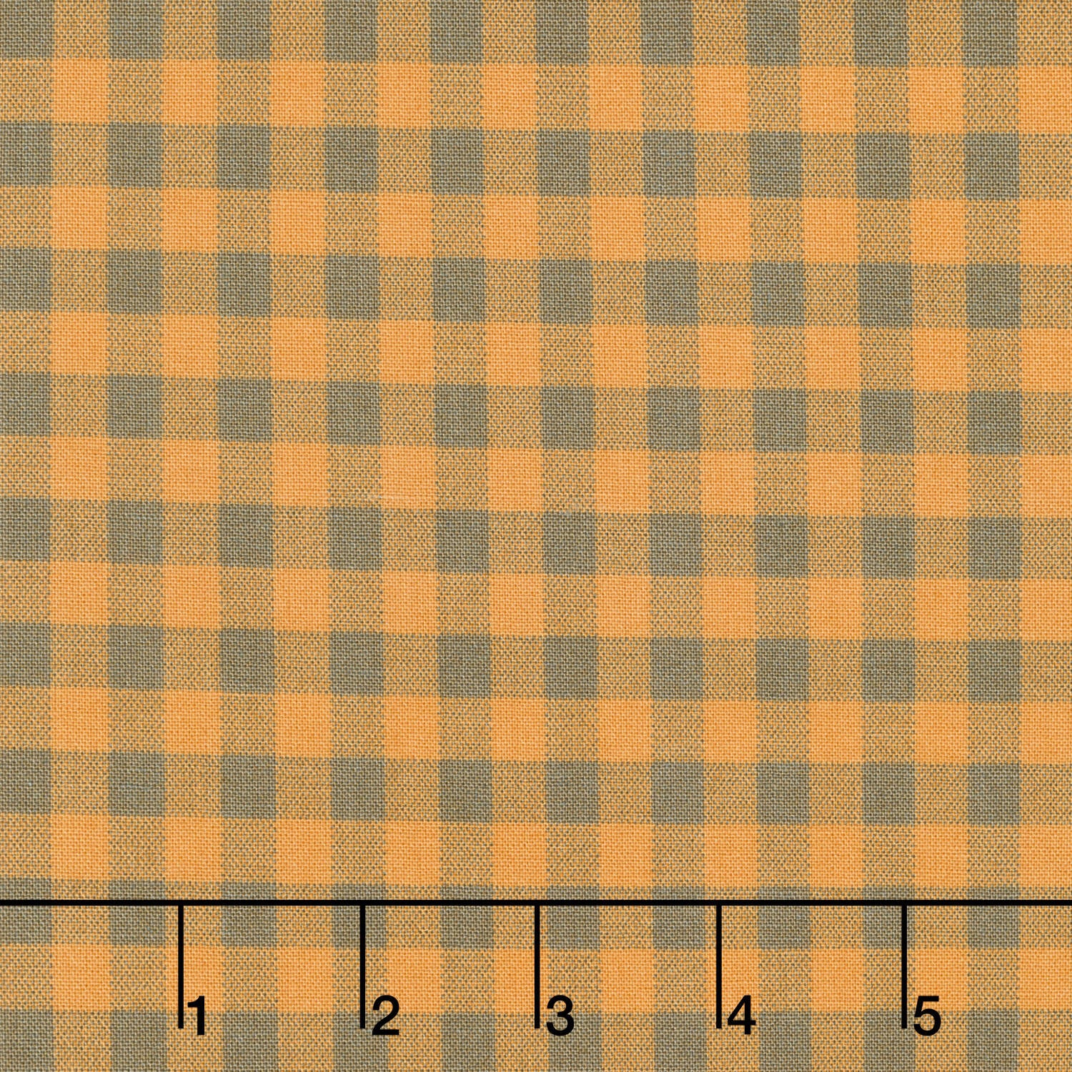 Quiltessential - Gingham Turmeric Yardage