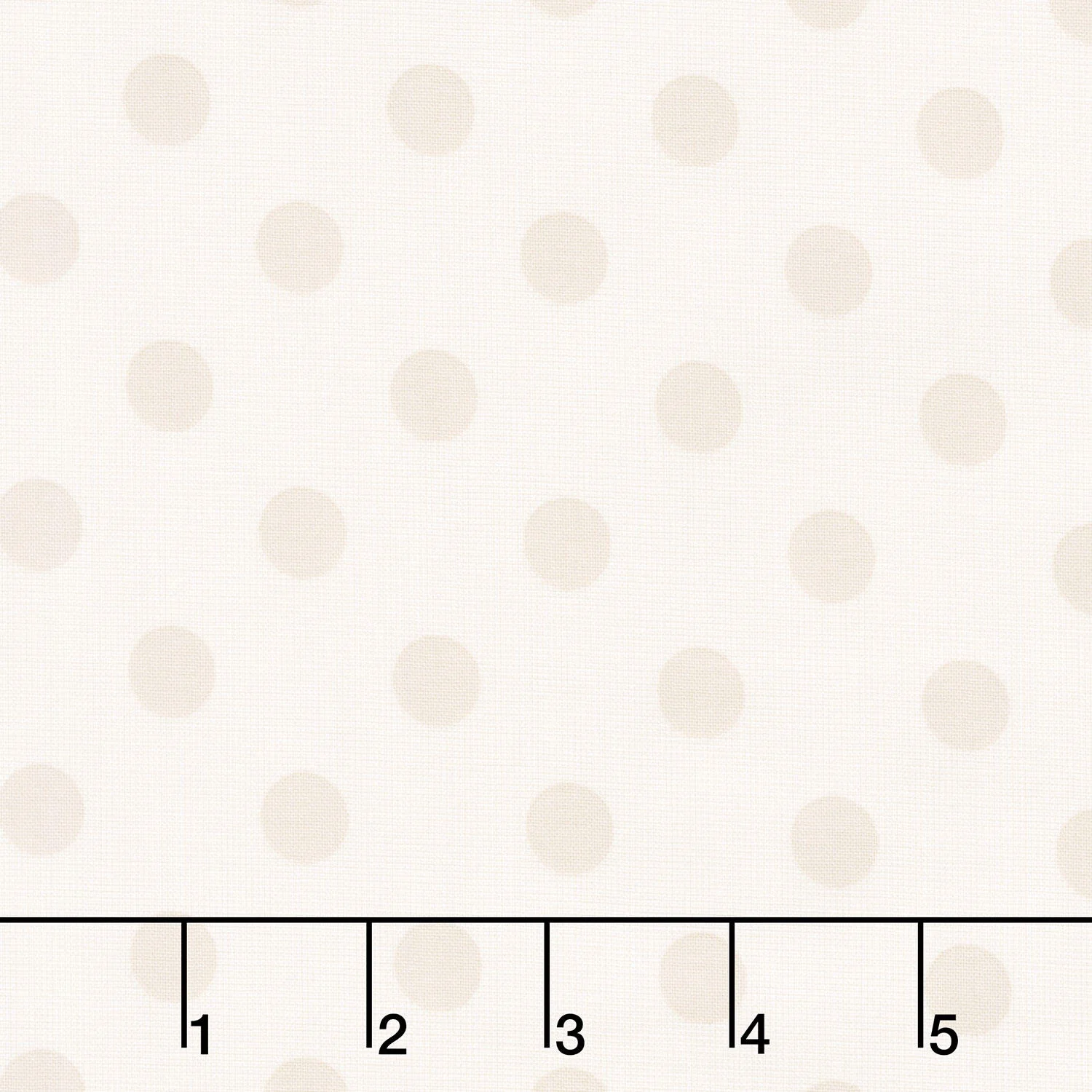 Quiltessential - Large Dot Ivory Yardage