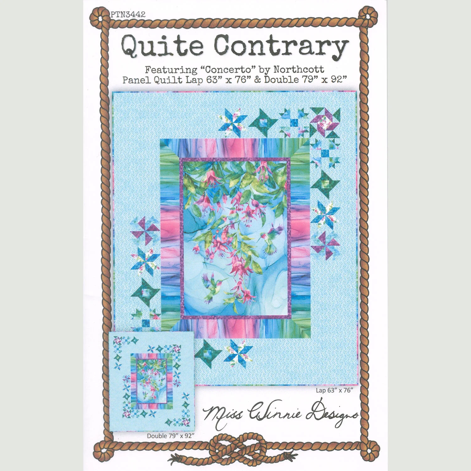 Quite Contrary Quilt Kit - Image 3