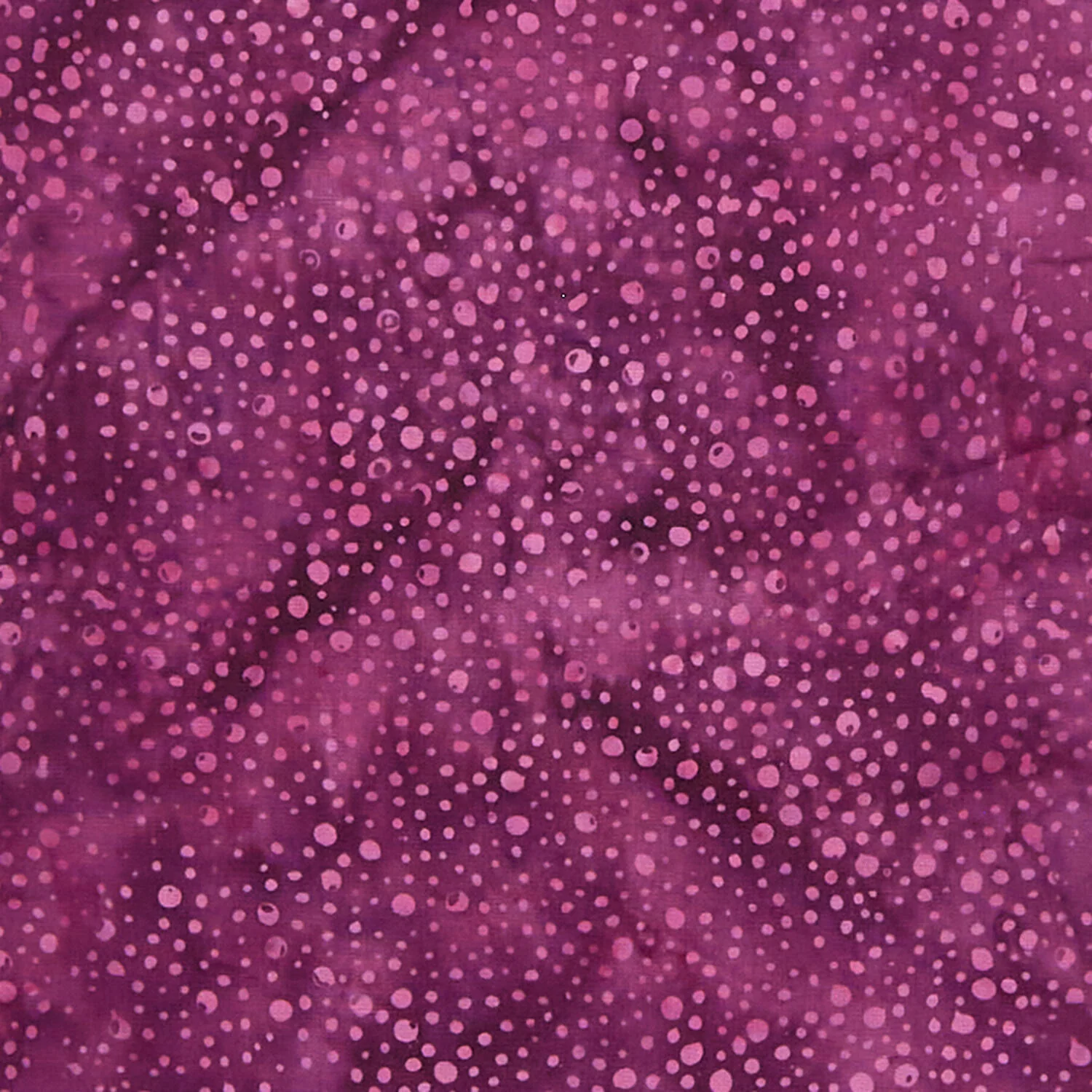 Rainbow Batiks Favorites - Dots Purple Wine 5 Yard Cut - Image 2
