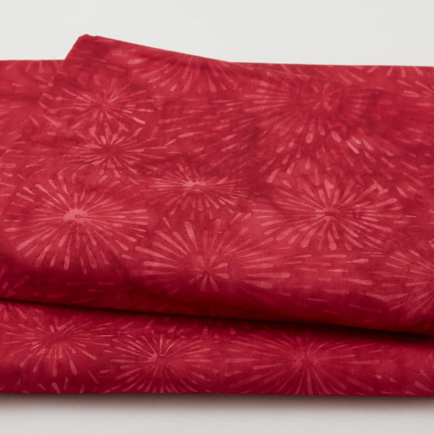 Rainbow Batiks Favorites - Fireworks Red Redwood 2 Yard Cut