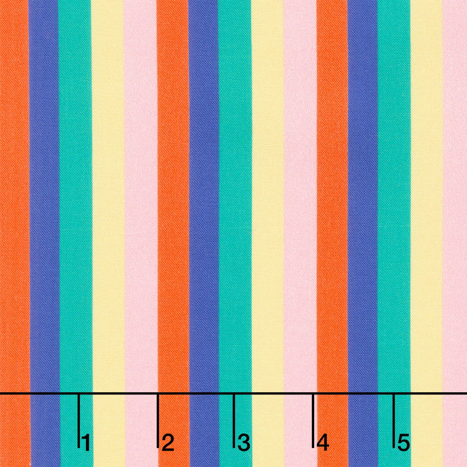 Rainbow Vale - Rainbow Stripe Multi Yardage
