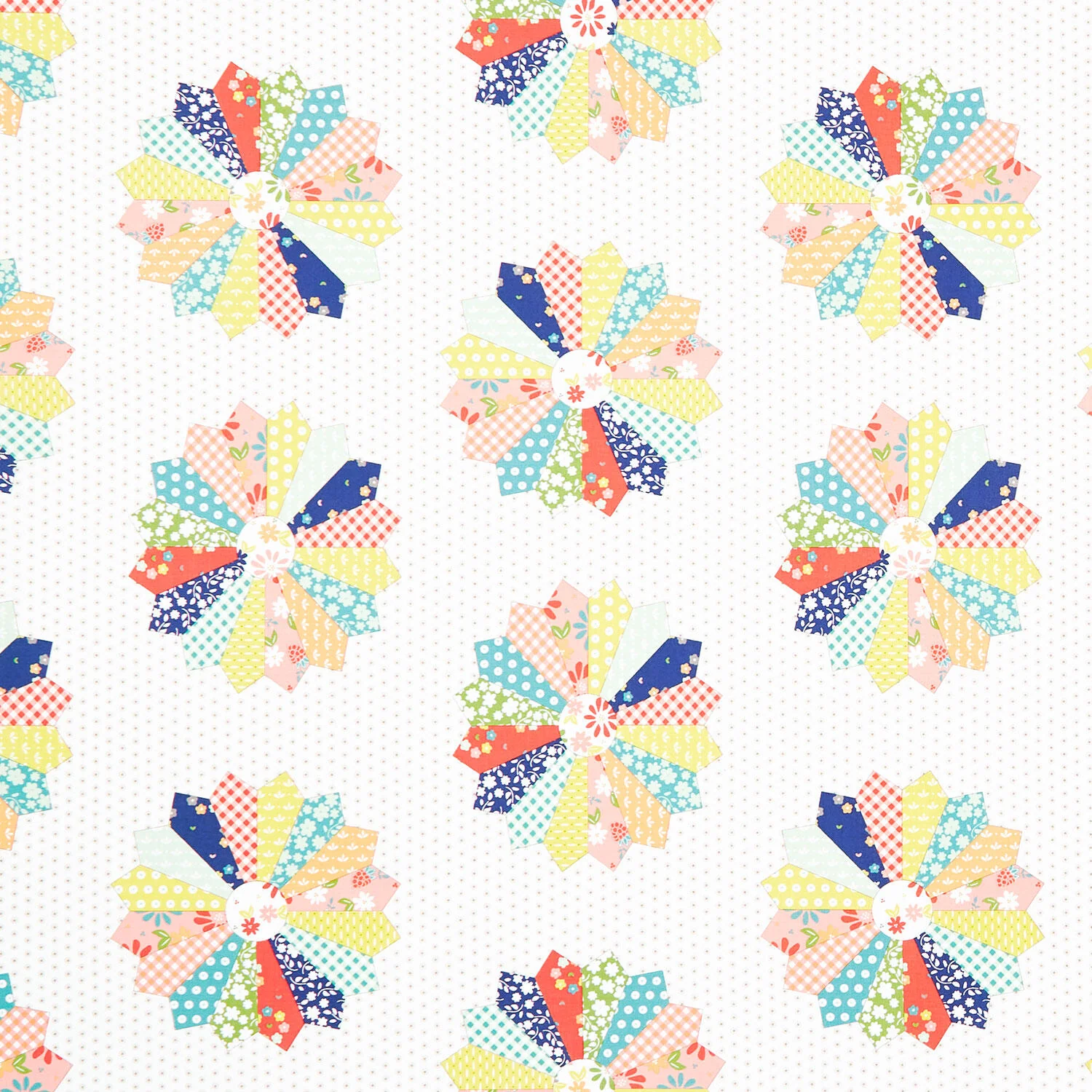 Raspberry Summer - Dresden Cheater Multi Yardage