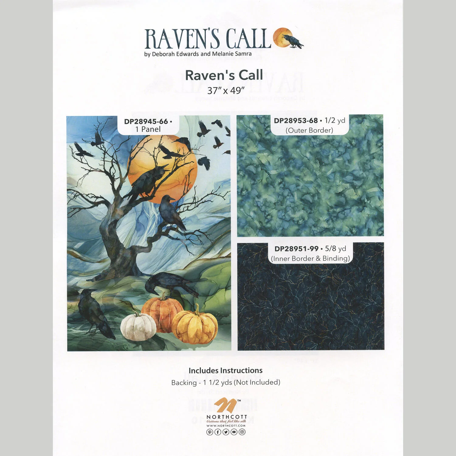 Raven's Call Quilt Kit - Image 4
