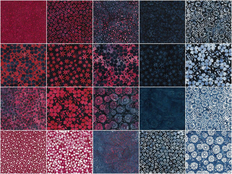 Red, White and Blooms Batiks Favorites Stacks - Image 3