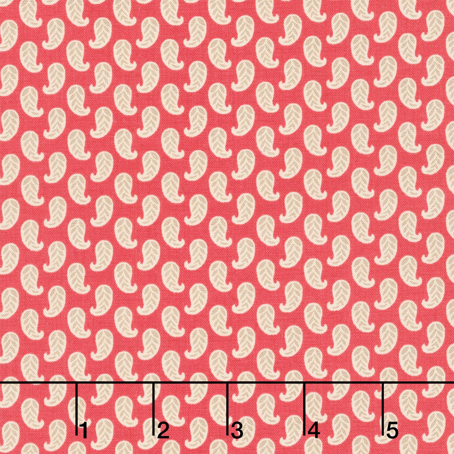 Rouenneries Trois - Cherie Rouge Yardage