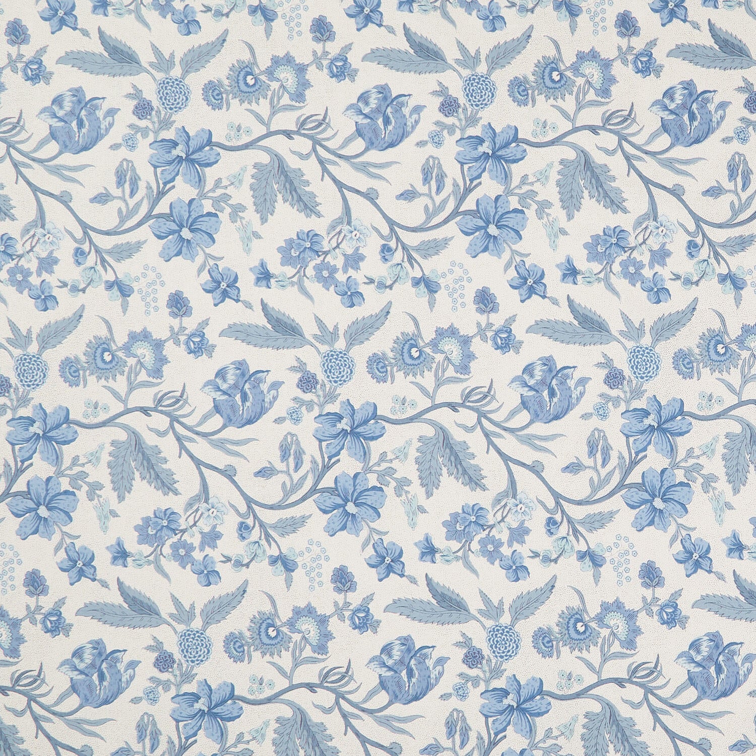 Sacre Bleu - Parterre Pearl French Blue Yardage