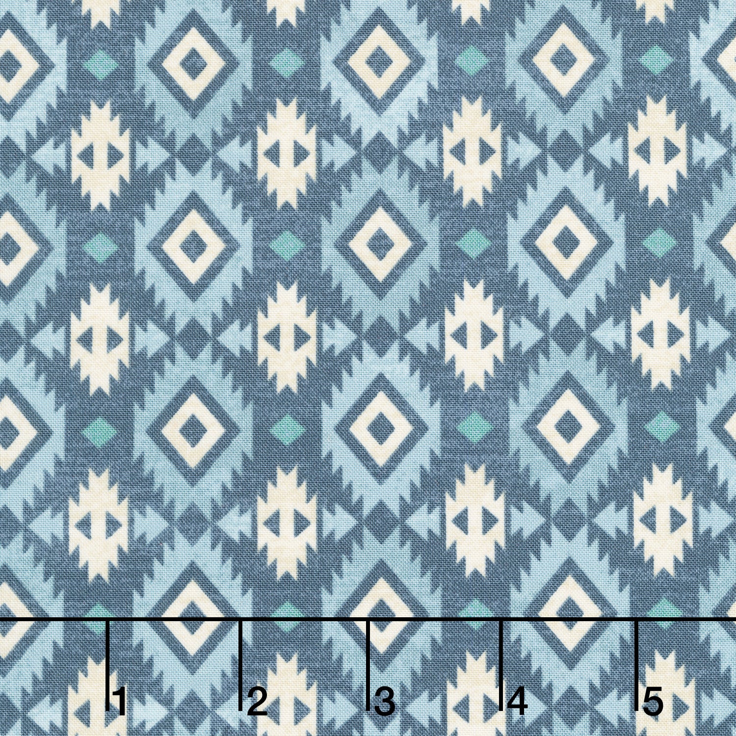 Saddle Ranch - Sawtooth Blue Jeans Yardage