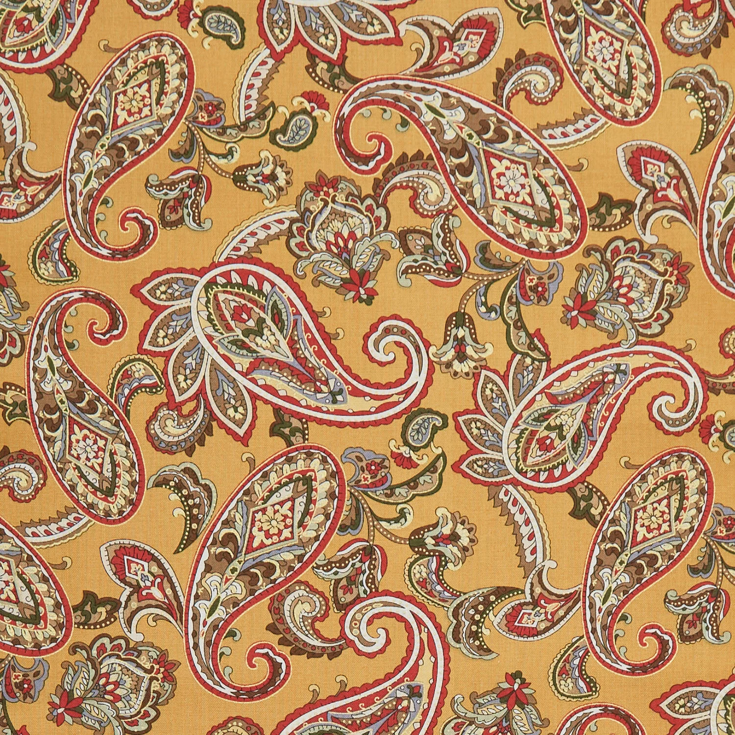 Samsara - Samsara Paisley Gold 2 Yard Cut - Image 2
