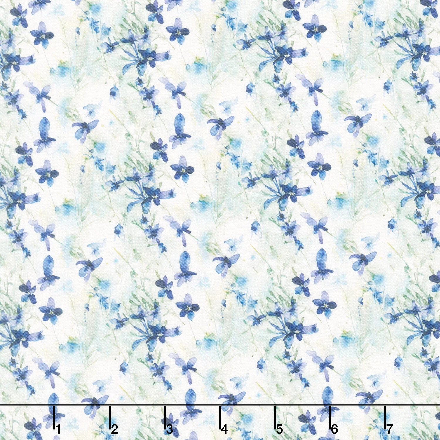 Sanctuary - Pansy Cream Yardage