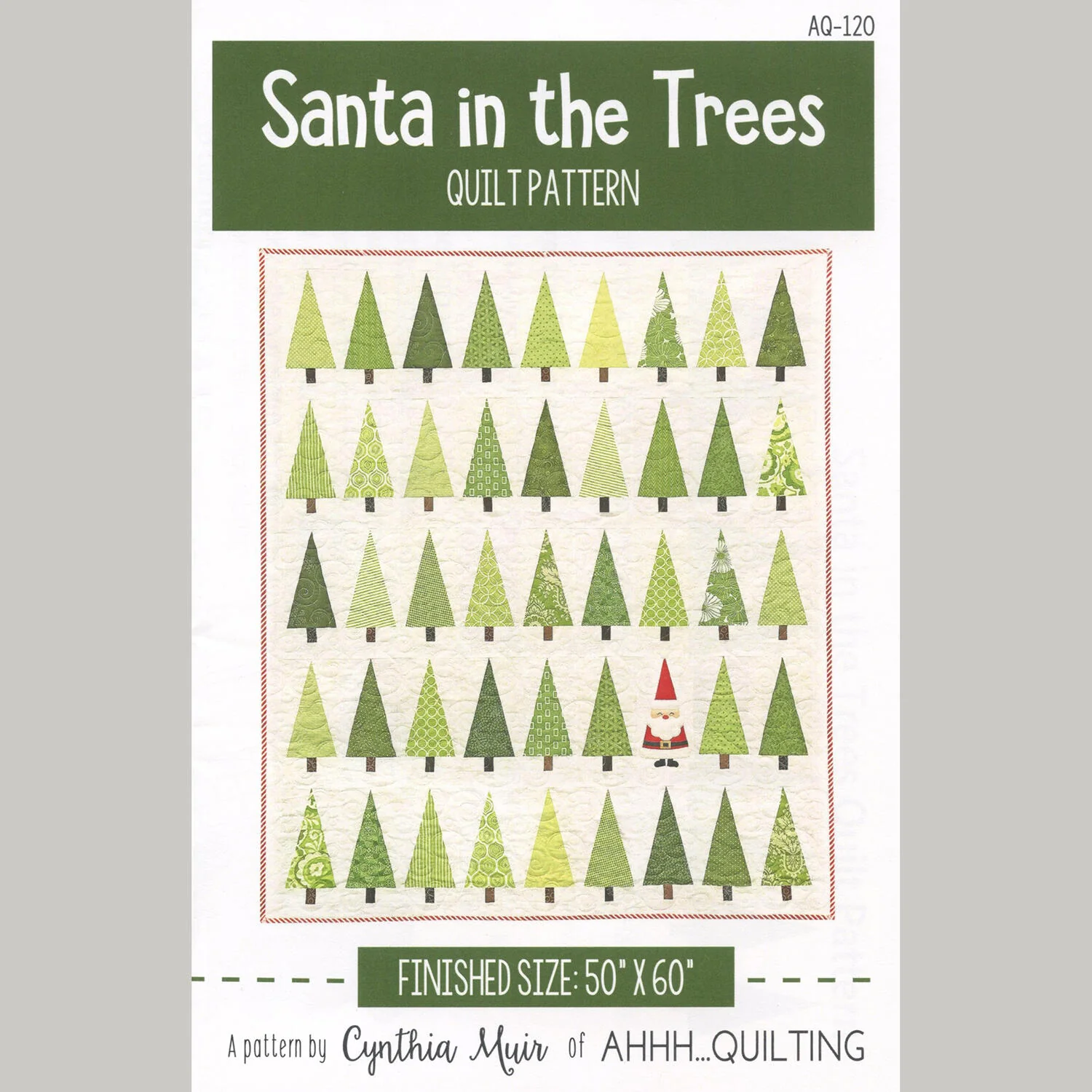 Santa in the Trees Quilt Pattern