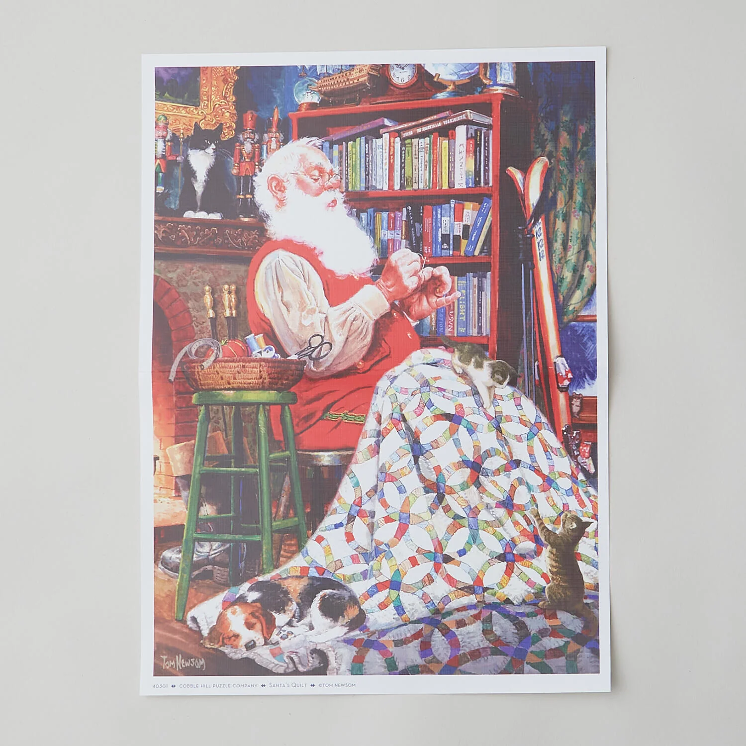 Santa's Quilt Puzzle - Image 3