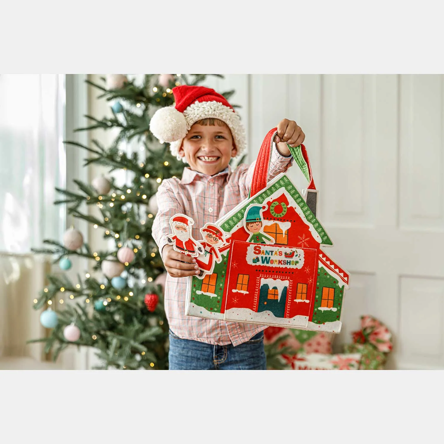 Santa's Workshop - Santa's Workshop Felt Panel - Image 3