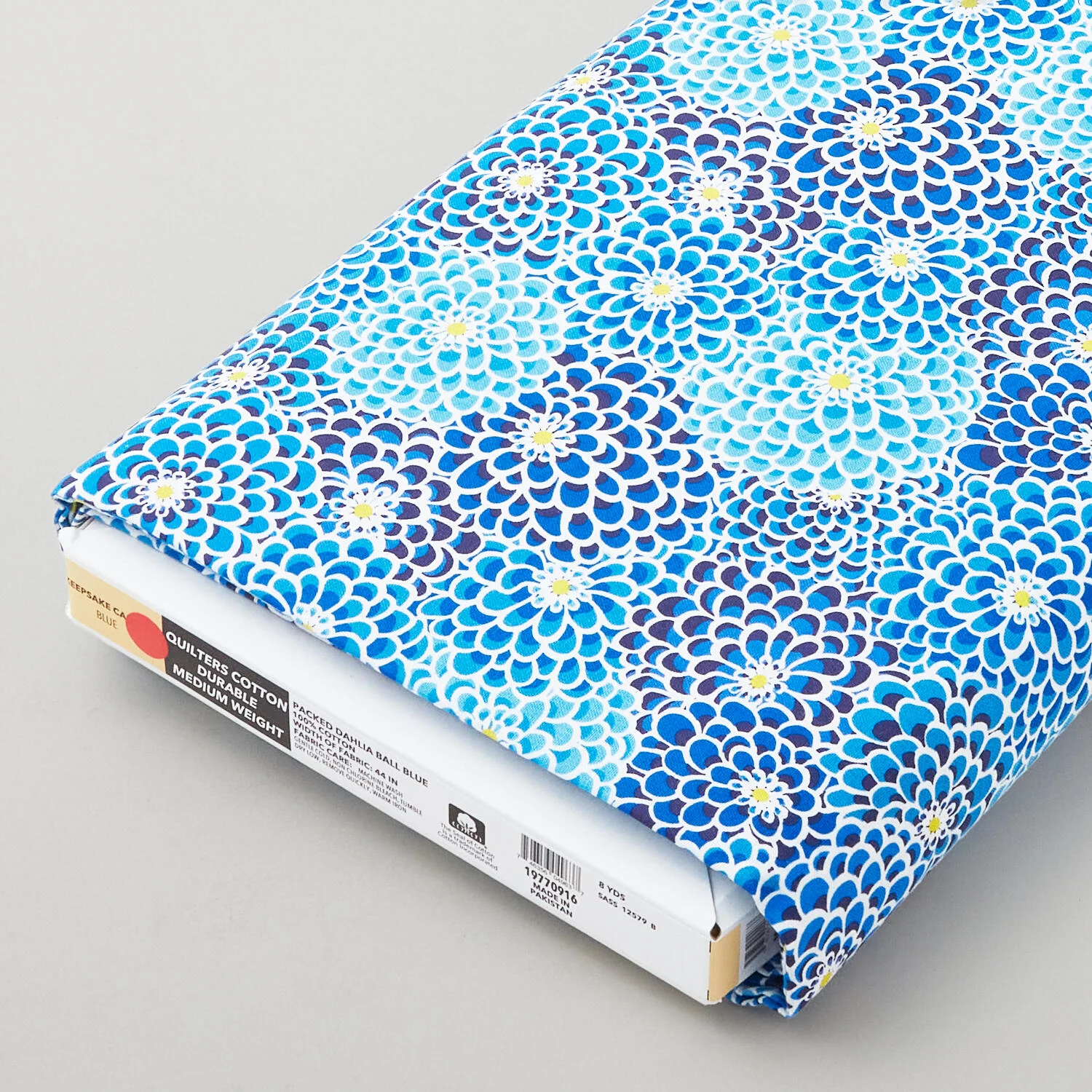 Sassy - Chrysanthemum Blue 8 Yard Bolt