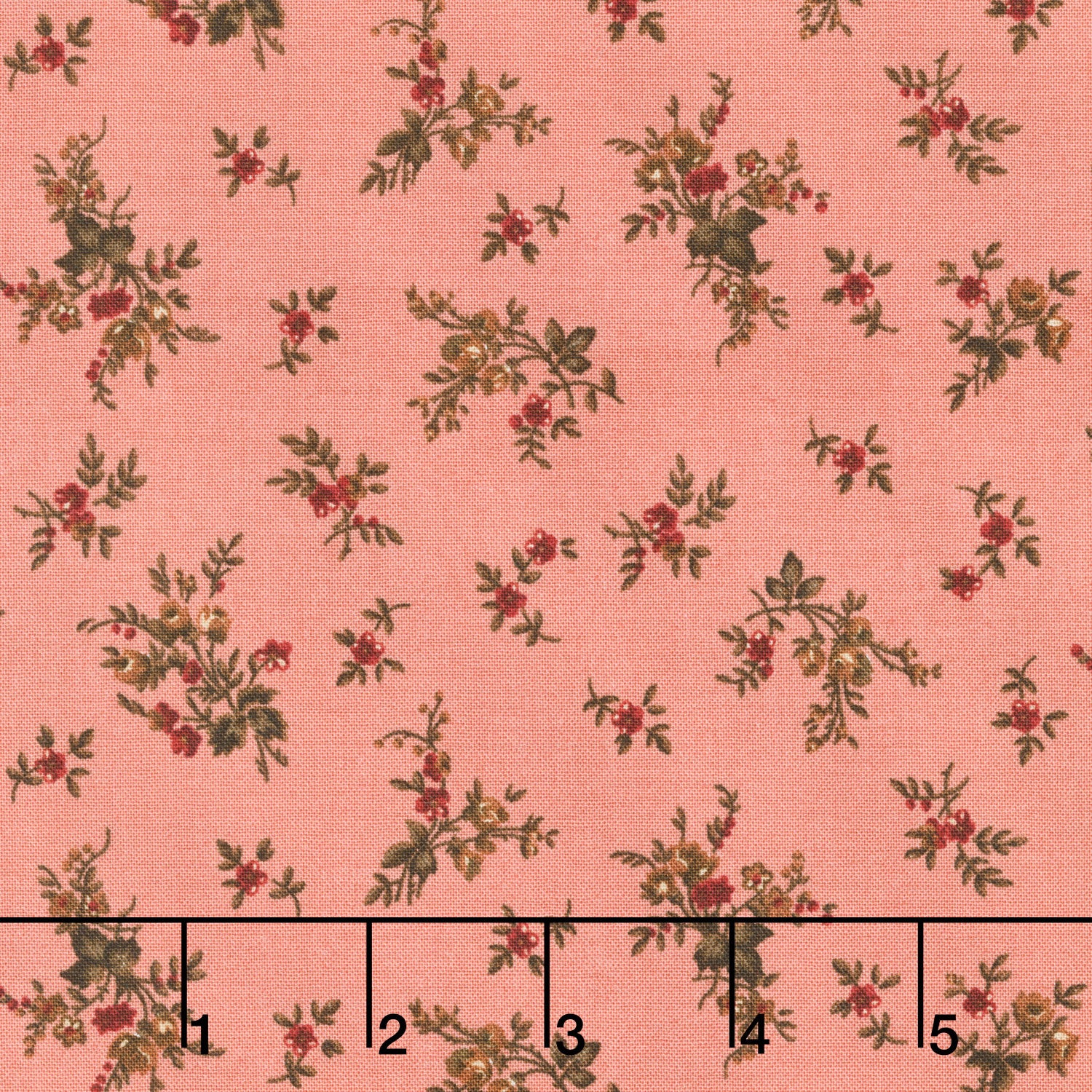 Scrap Basket Favorites - Vintage Floral Pink Yardage
