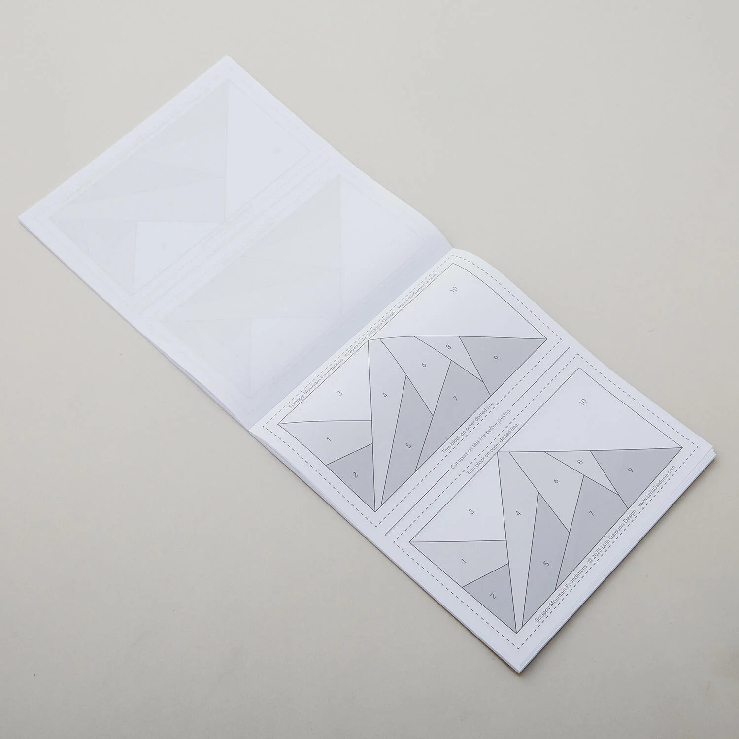 Scrappy Mountains Foundation Paper-Piecing Pad - Image 2