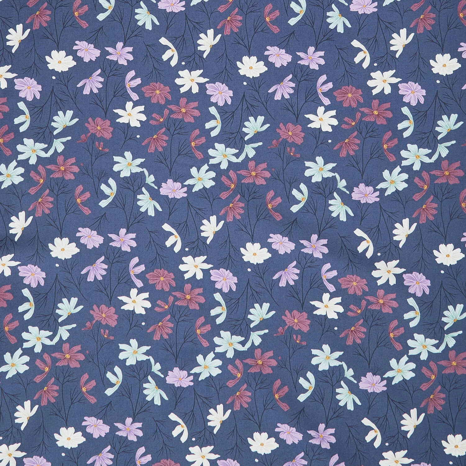 Seaglass Summer - Cottage Cosmo Indigo Sea Yardage