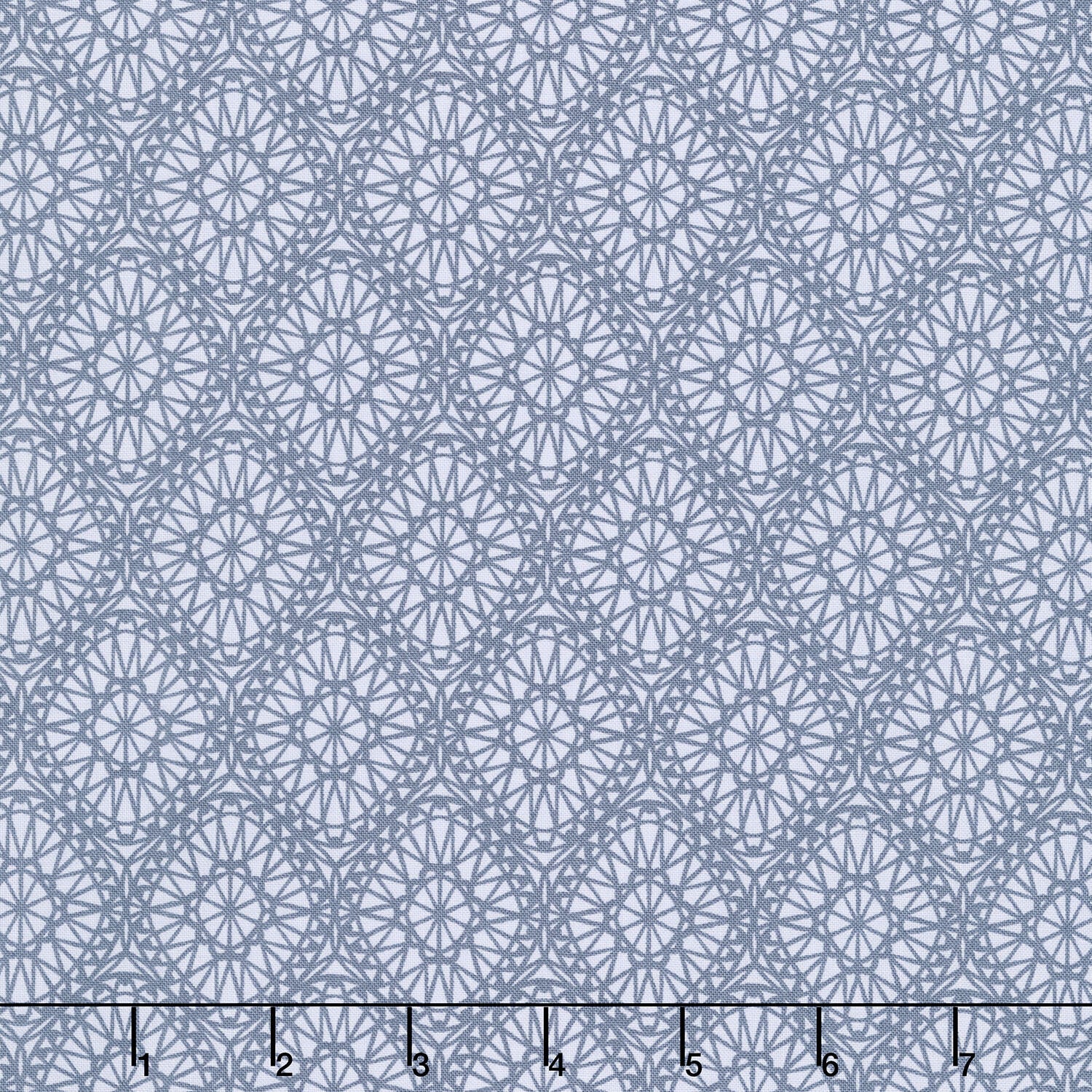 Seaglass Summer - Picnic Blanket Dappled Blue Yardage