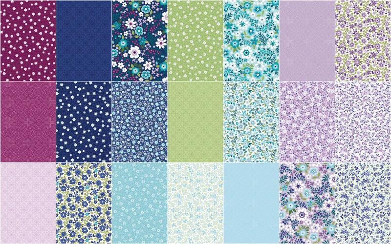 Seaside Garden Fat Quarter Bundle - 21 Piece - Image 2