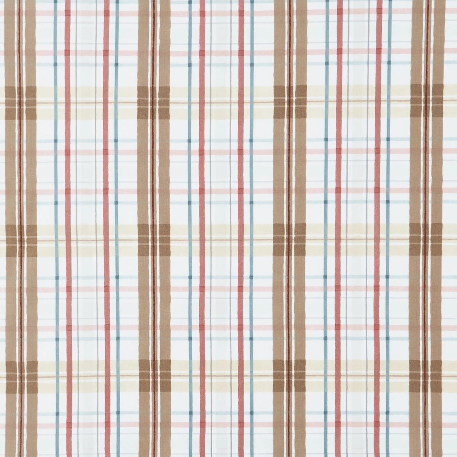 Season's Study - Plaid Brown Yardage