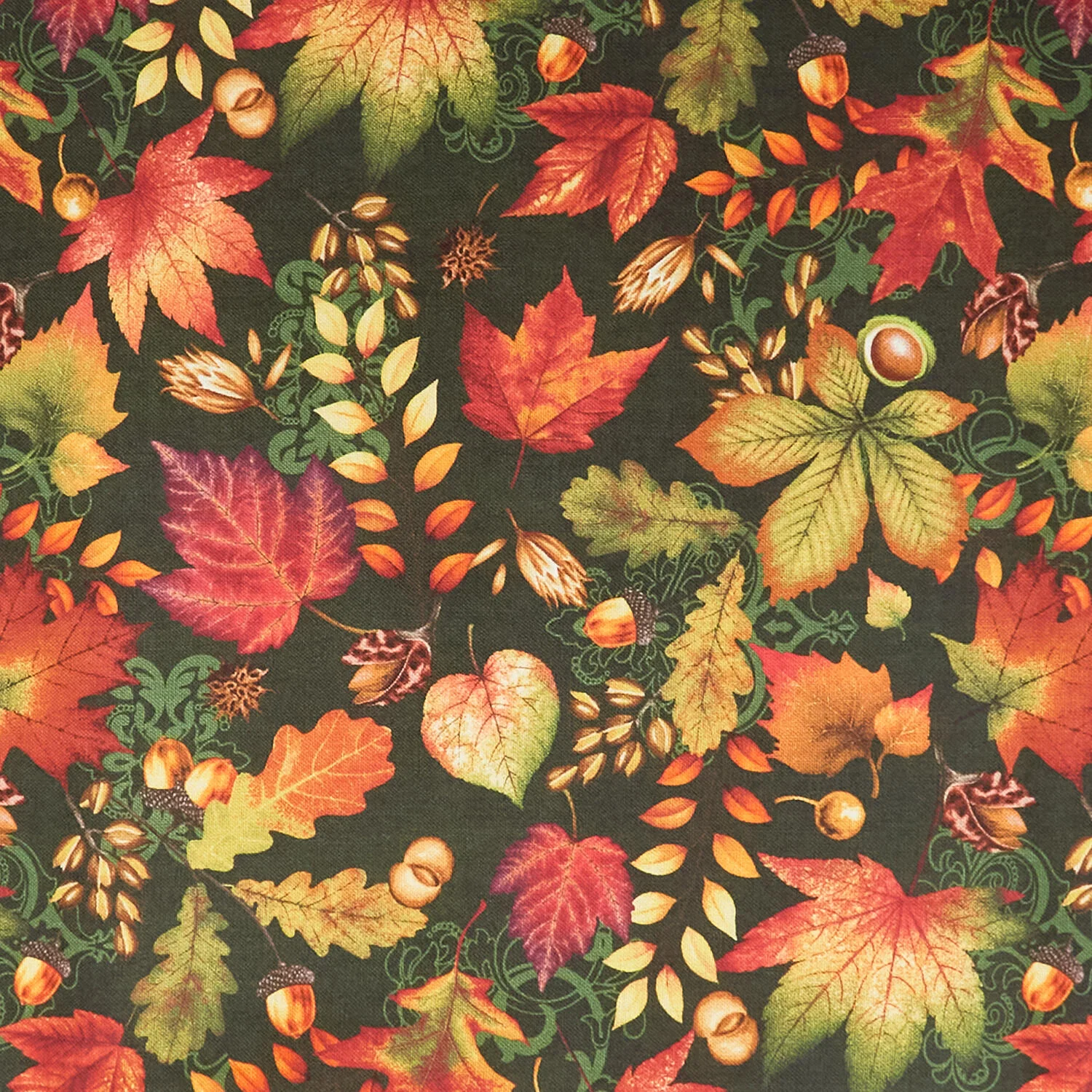 Seeds of Gratitude - Leaves Forest 2 Yard Cut - Image 2